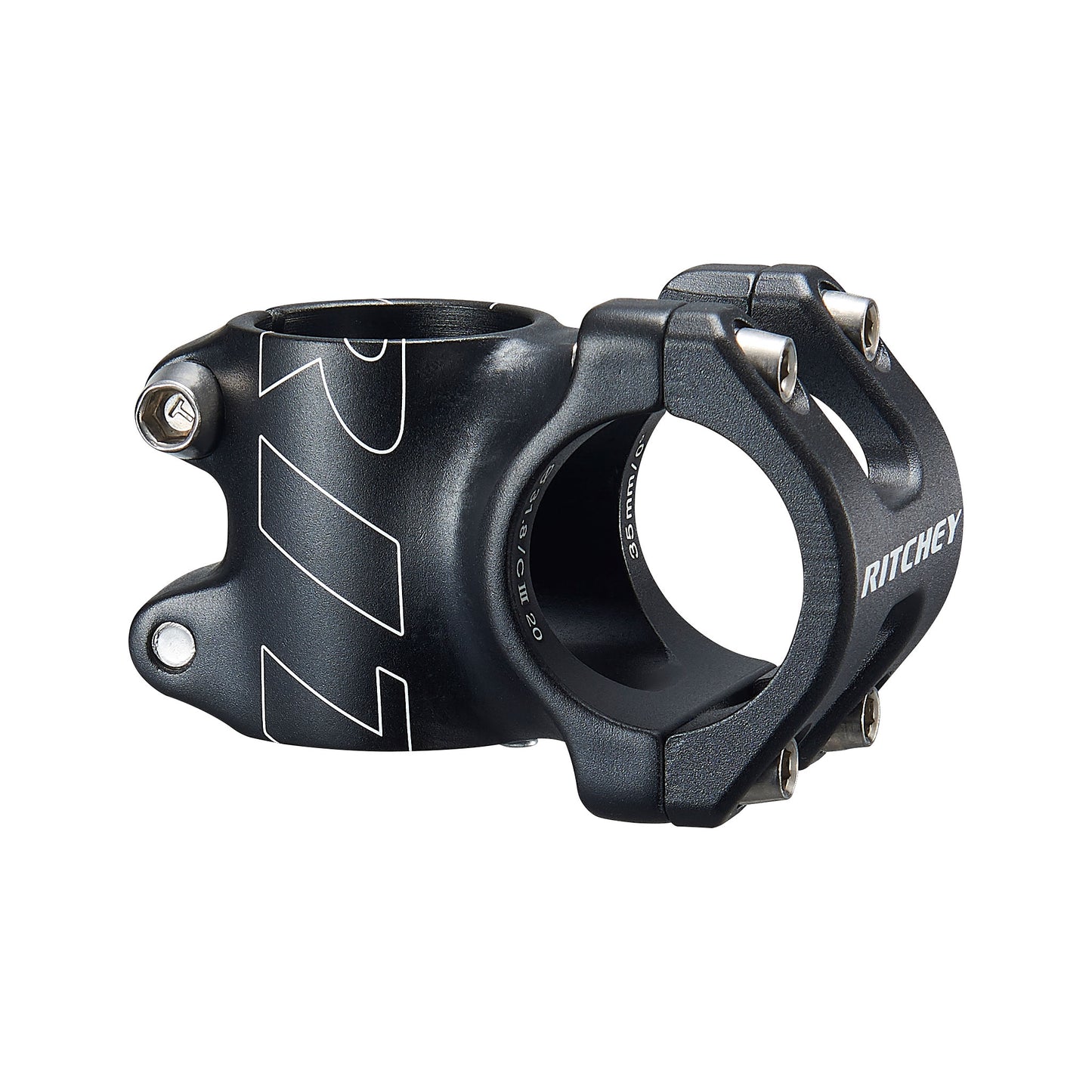 Ritchey Trail Stem - 35 mm 31.8 Clamp +/-0 1 1/8" Alloy Black