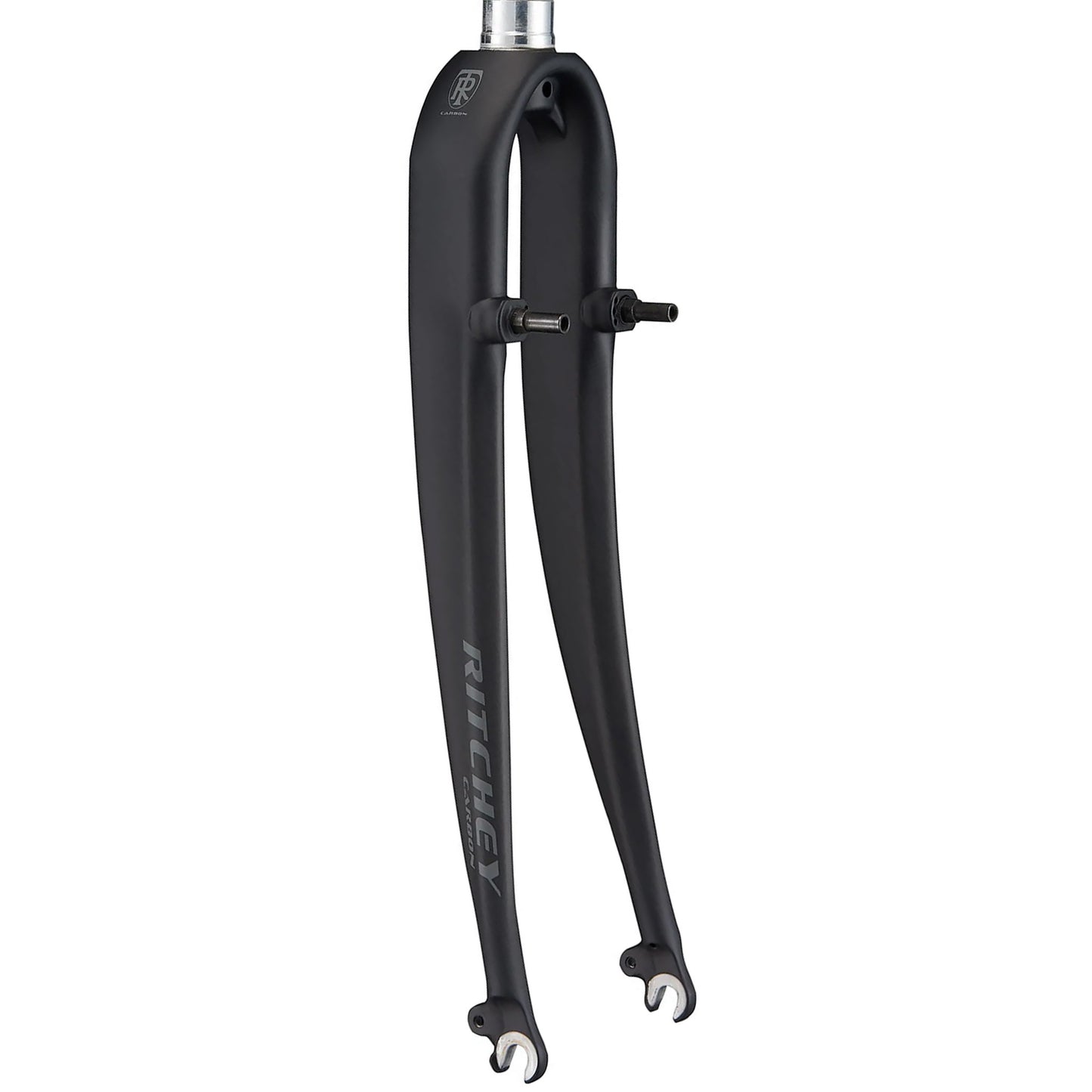 Ritchey Comp Carbon CX Fork - 700c QR 1-1/8" Aluminum Steerer Canti Brakes UD Matte BLK