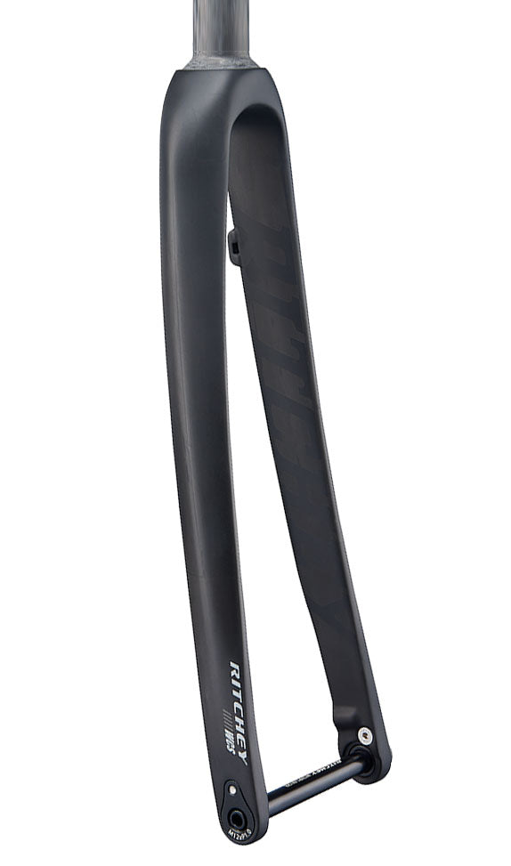 Ritchey WCS Carbon Road Disc Fork - 1-1/8" 46mm Rake Flat Mount  12mm Thru x 100mm BLK