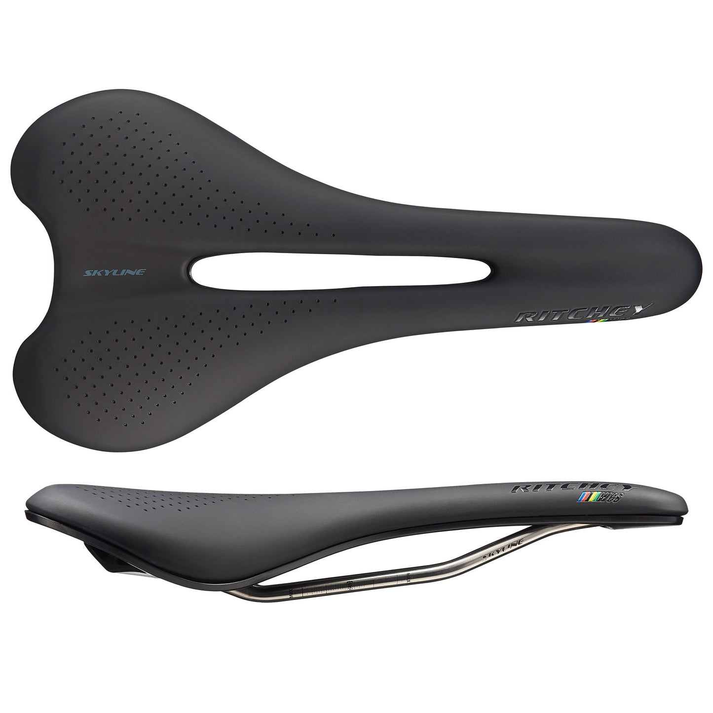 Ritchey WCS Skyline Saddle - Stainless Steel Black