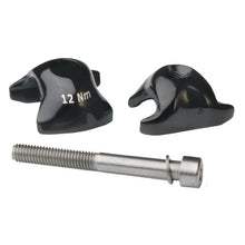 Ritchey WCS 1-Bolt Seatpost Saddle Rail Clamp - Outer Plates For Carbon Posts 7 x 9.6mm Rails BLK