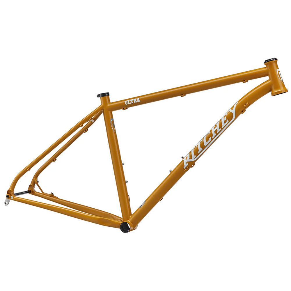 Ritchey Ultra Mountain Frameset - 29"/27.5" Steel Honey Mustard Medium