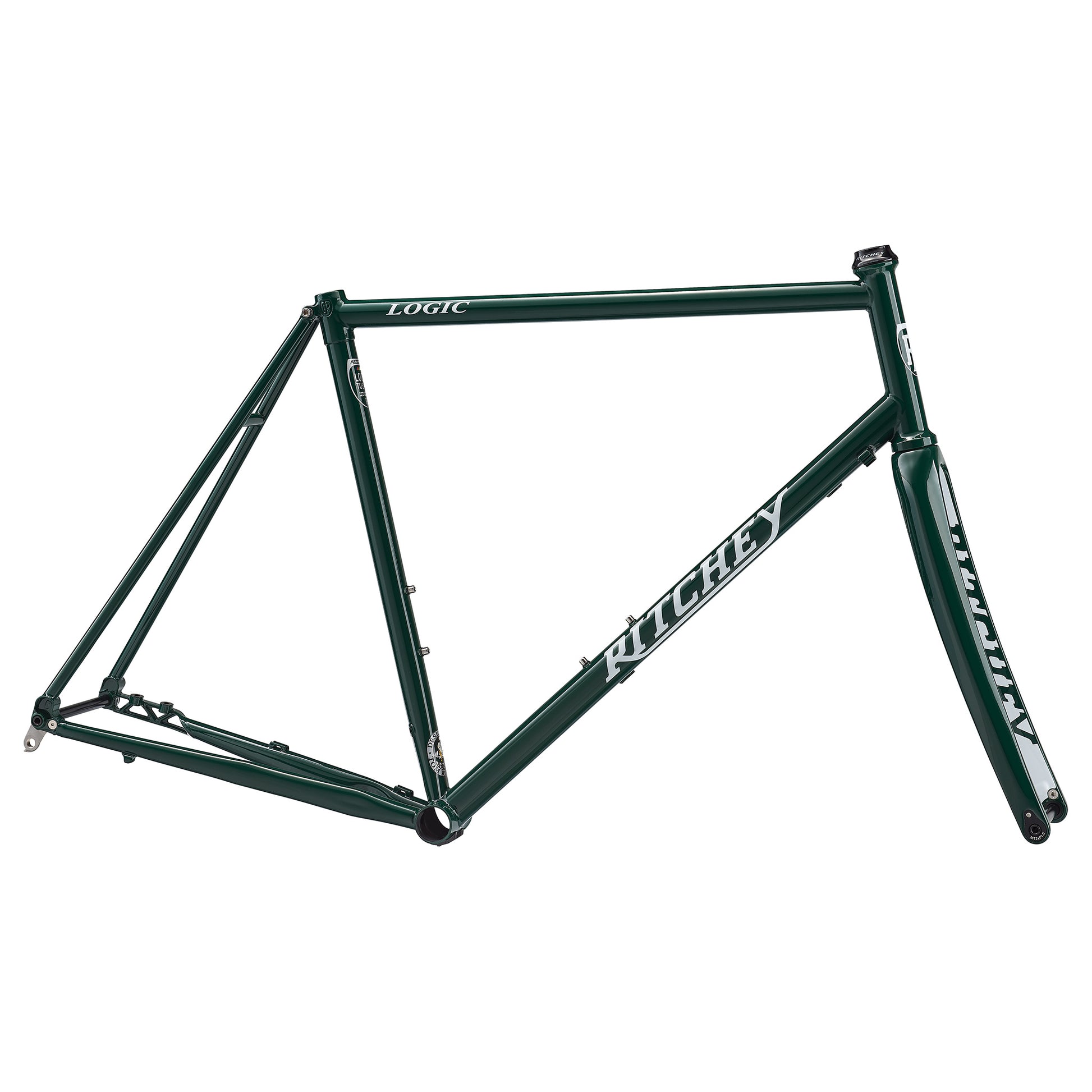 Ritchey Road Logic Disc Frameset - 700c Steel Green 53cm