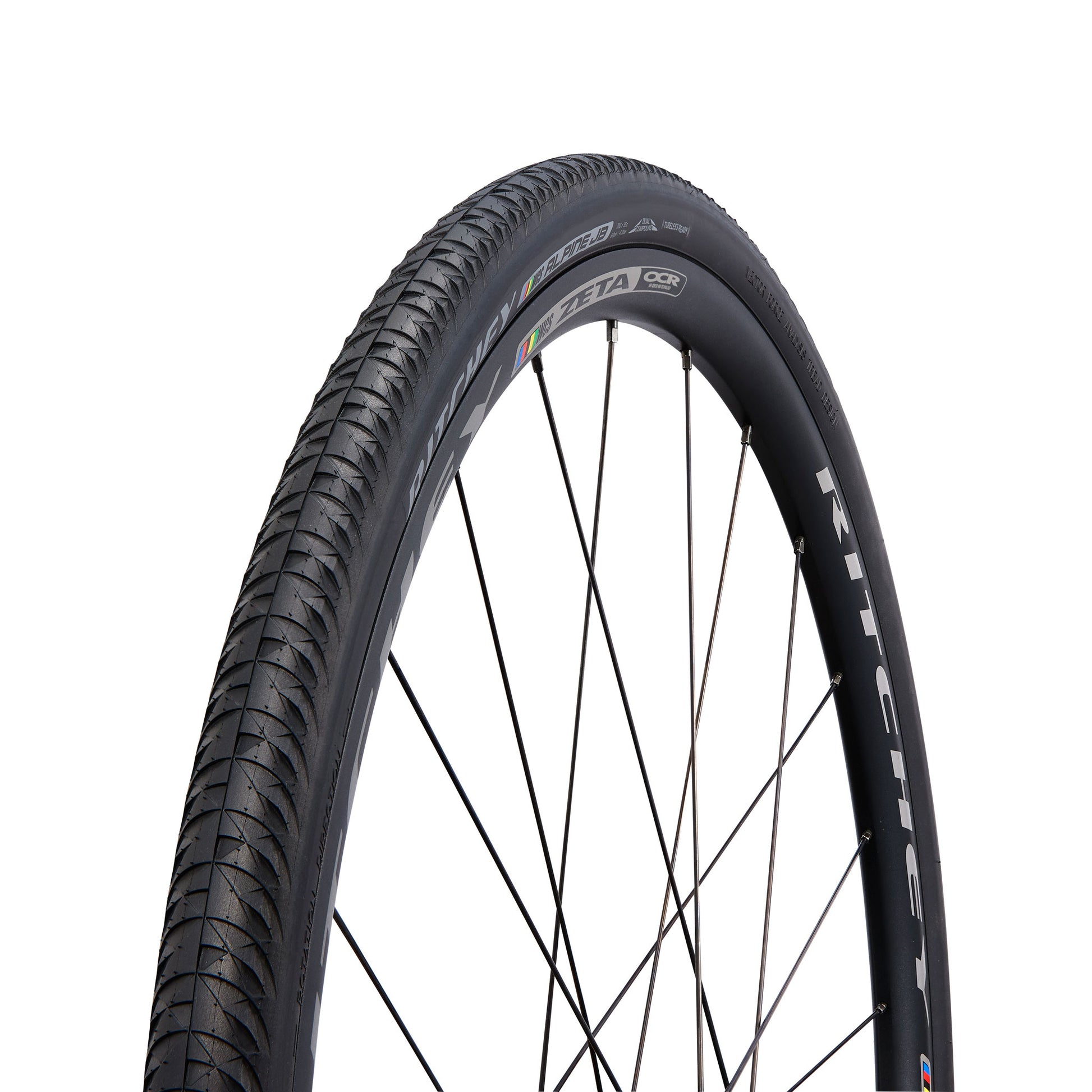 Ritchey WCS Alpine JB Tire - 700 x 35 Tubeless Folding Black 120tpi