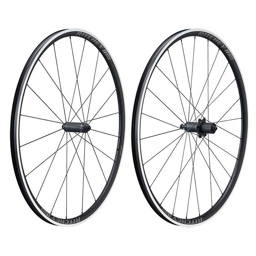 Ritchey WCS Zeta Wheelset - 700c QR x 100/130mm Rim Brake HG 11 Road Black