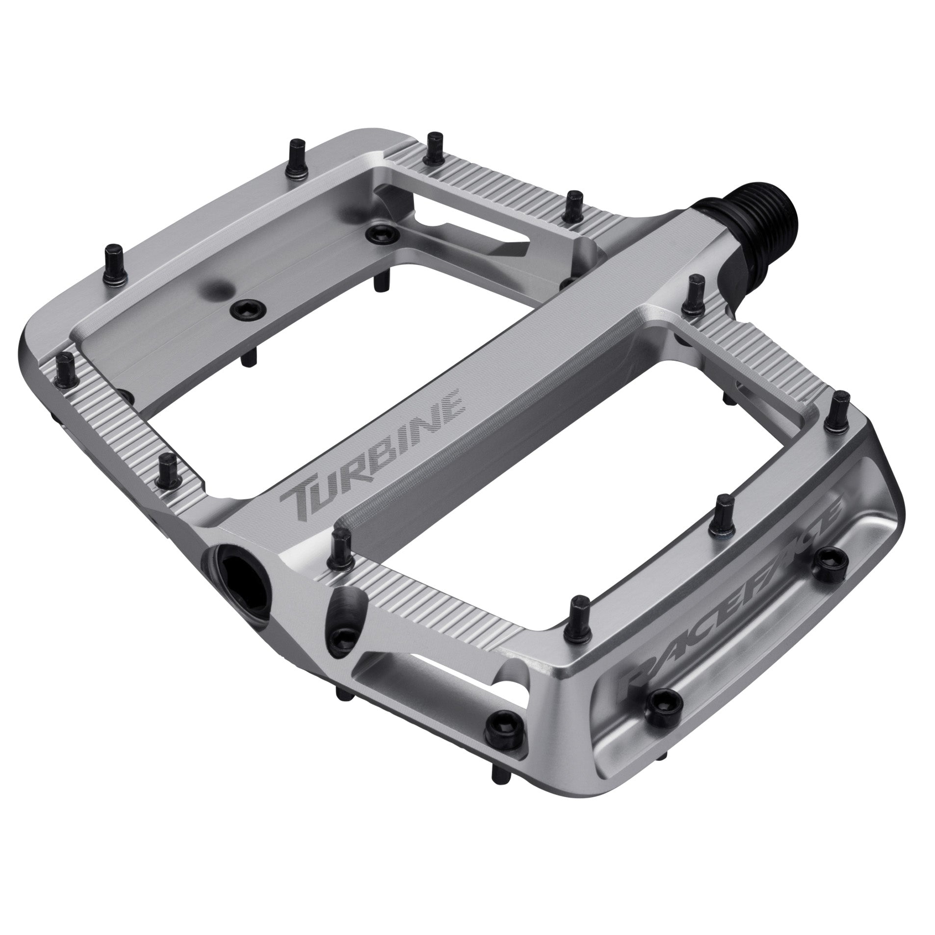 RaceFace Turbine Pedals - Platform Aluminum 9/16" Silver
