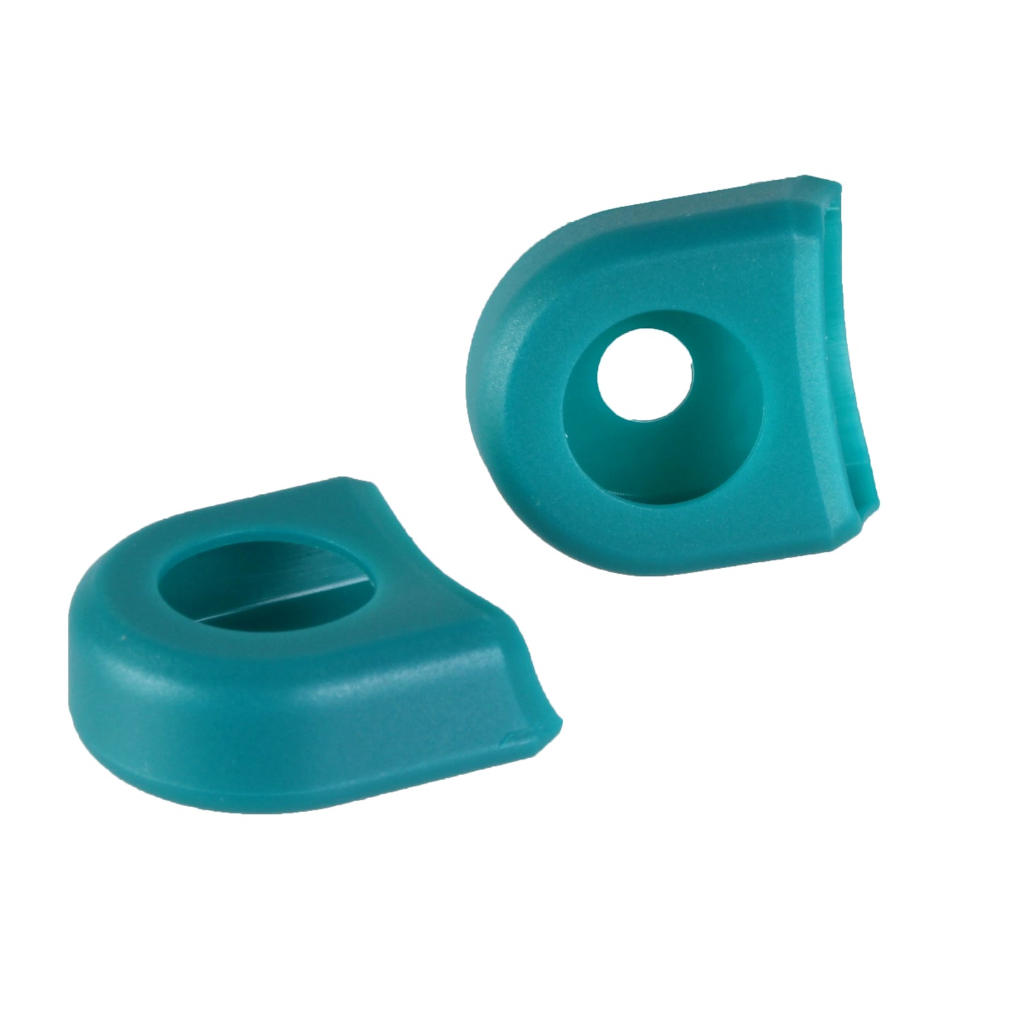RaceFace Crank Boots: For Alloy Cranks 2-Pack Turquoise