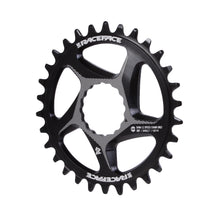 RaceFace Narrow Wide Direct Mount CINCH Aluminum Chainring - Shimano 12-Speed requires Hyperglide+ compatible chain 30t BLK
