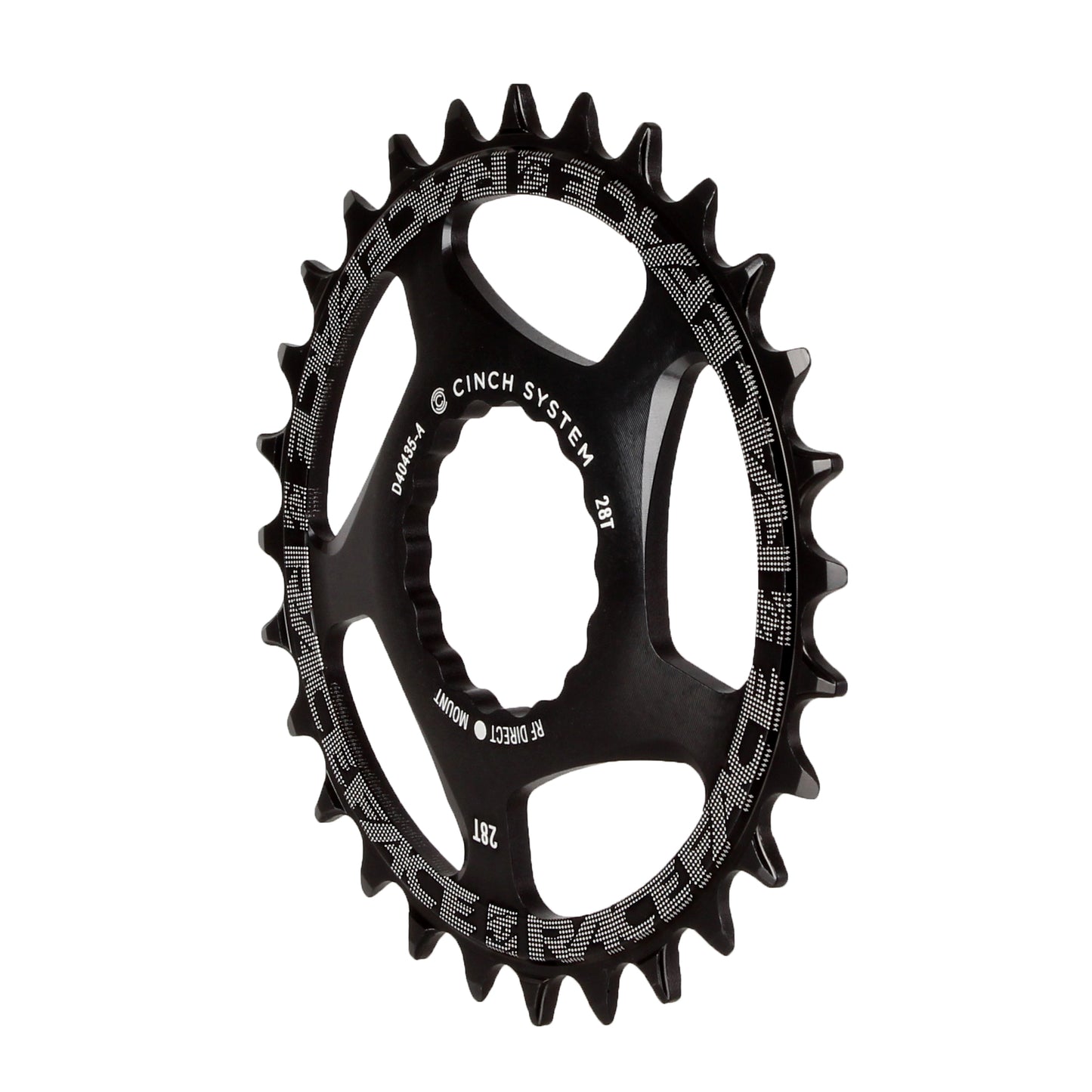 RaceFace Narrow Wide Chainring: Direct Mount CINCH 28t Black