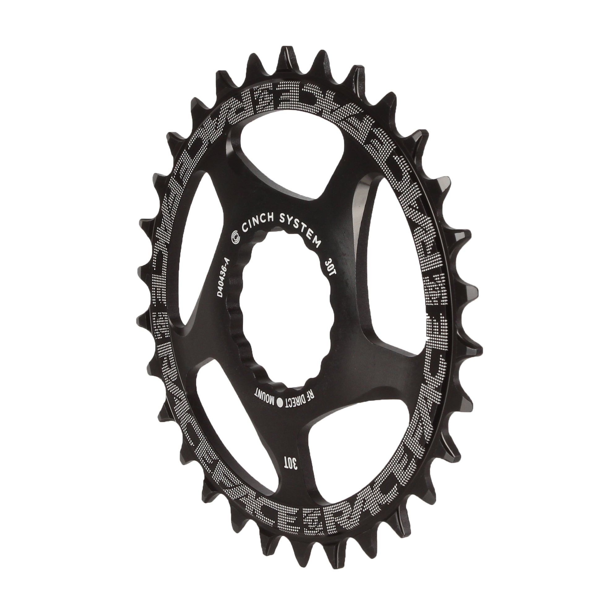 RaceFace Narrow Wide Chainring: Direct Mount CINCH 30t Black