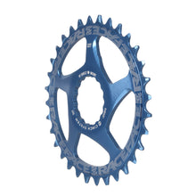 RaceFace Narrow Wide Chainring: Direct Mount CINCH 32t Blue