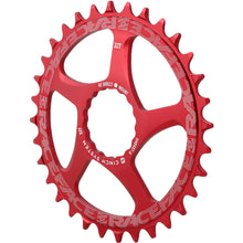RaceFace Narrow Wide Chainring: Direct Mount CINCH 32t Red