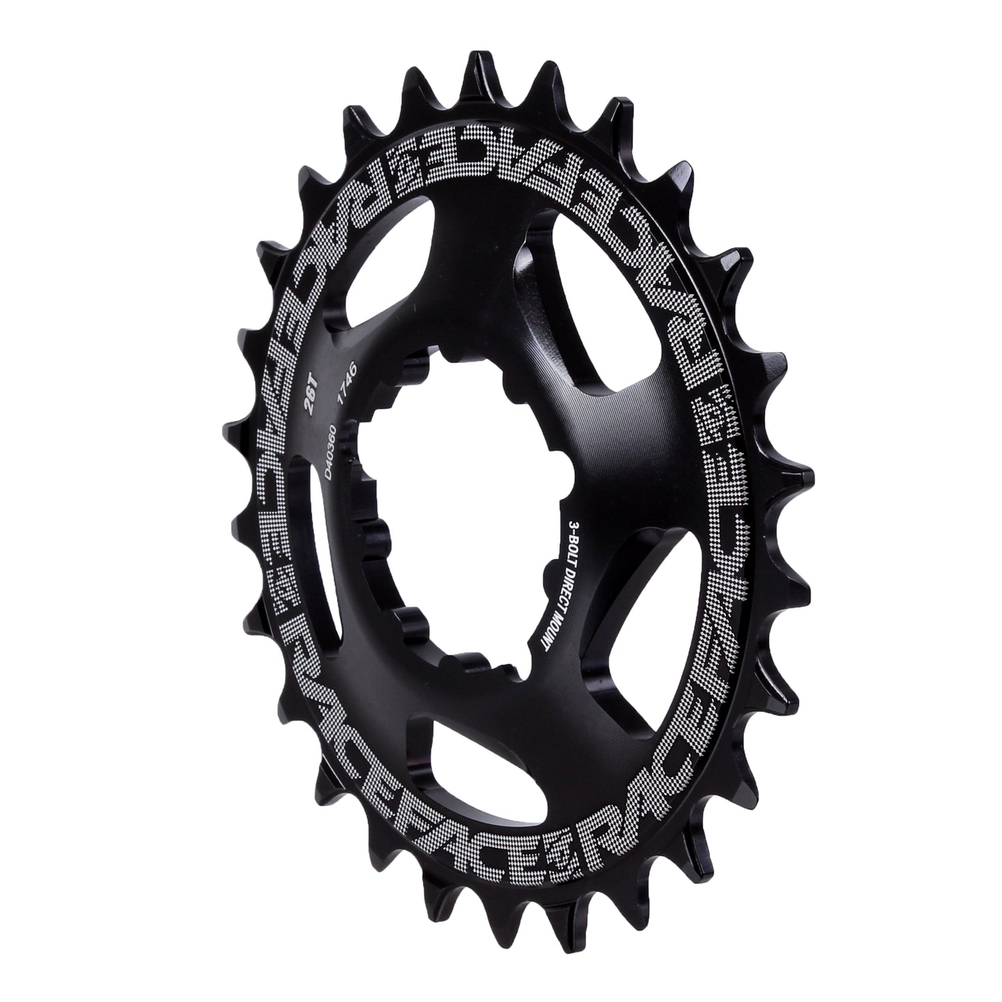 RaceFace Narrow Wide Chainring: Direct Mount 3-Bolt Compatible 32t Black