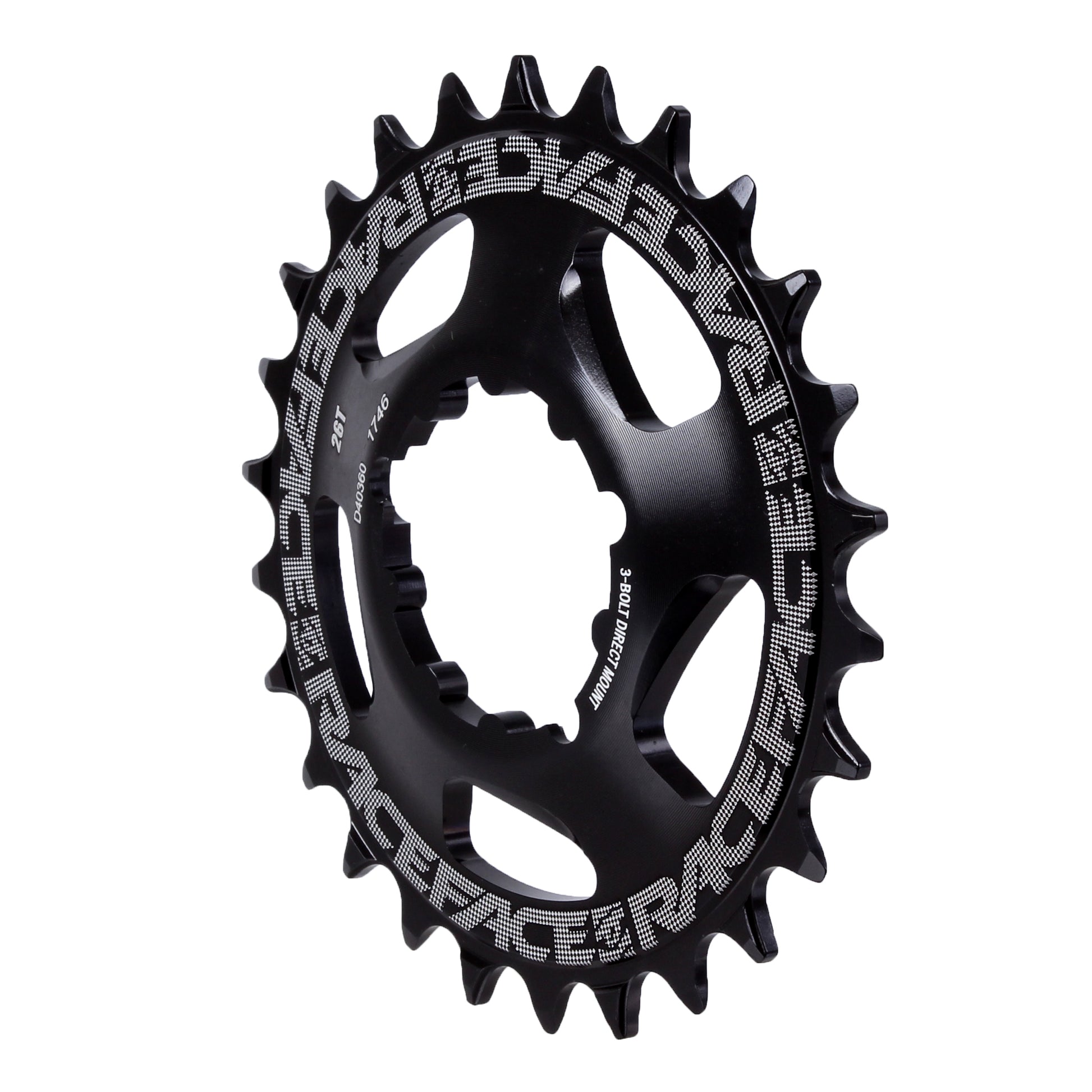 RaceFace Narrow Wide Chainring: Direct Mount 3-Bolt Compatible 32t Black