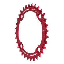 RaceFace Narrow Wide Chainring: 104mm BCD 32t Red