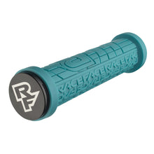 RaceFace Grippler Grips - Turquoise Lock-On 30mm