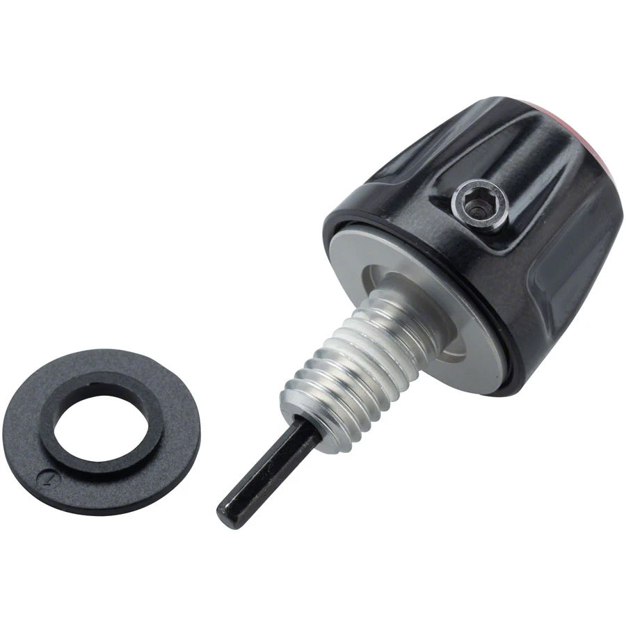 RockShox Rebound Knob Kit - Charger2/2.1 includes bolt Lyrik/Pike B1 BoXXer WC C1+ BoXXer Ultimate C2+