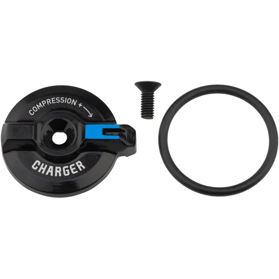 RockShox Compression Damper Knob Kit - Crown Charger RC ZEB Select A2+/Lyrik Select D1+/Pike Select C1+ 2023+