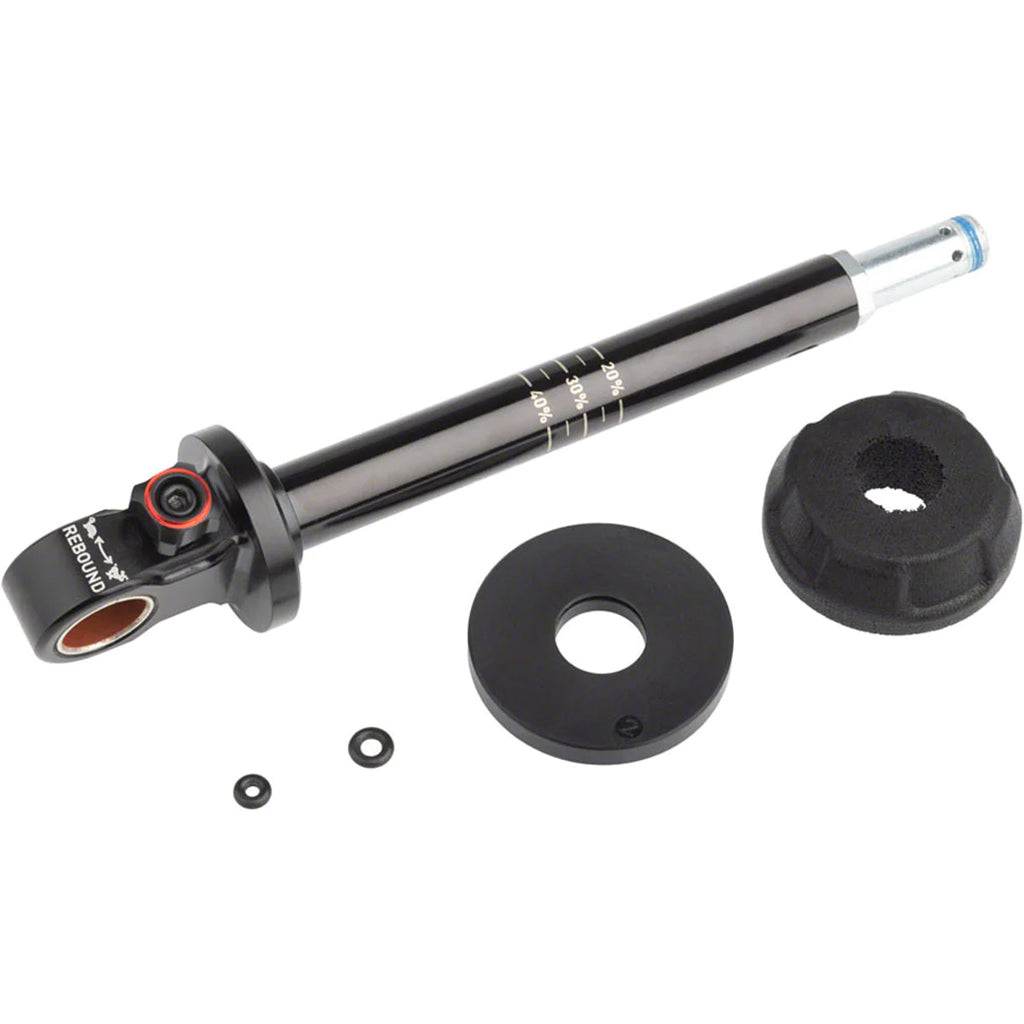 RockShox Rear Shock Damper Shaft Assembly - Super Deluxe Coil Standard Shaft Eyelet 60mm A1-A2