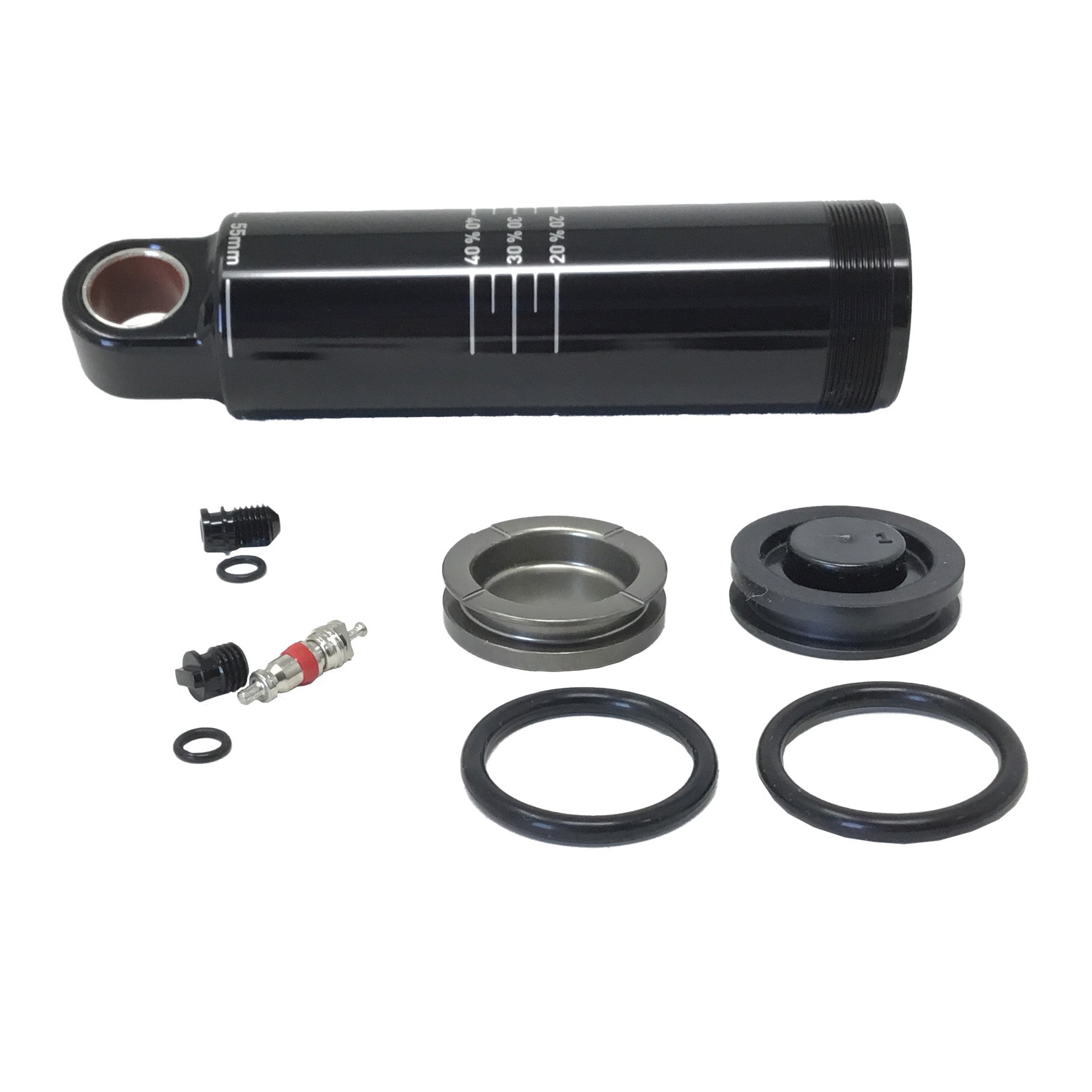 RockShox Rear Shock Damper Body IFP - Standard Eyelet 55mm stroke Deluxe A1 Super Deluxe A1 Fast BLK