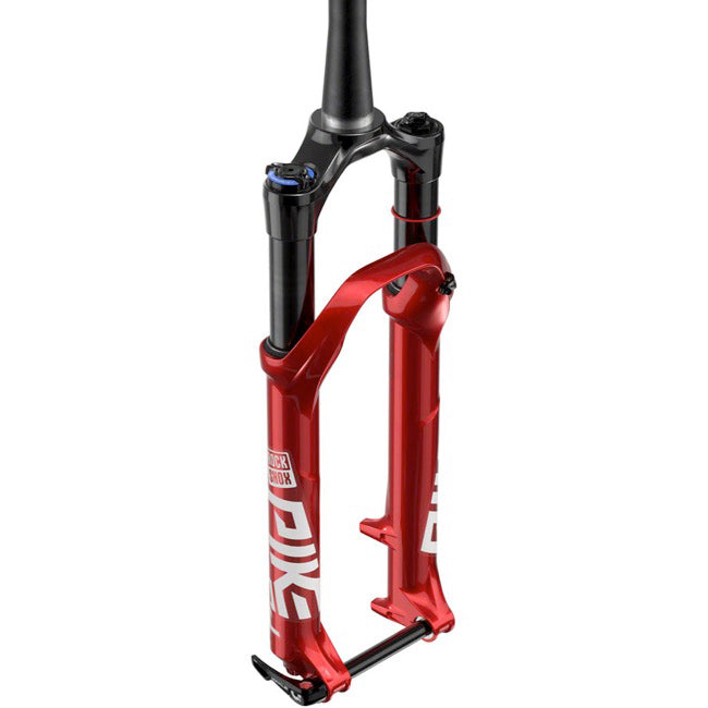 RockShox Pike DJ Suspension Fork - 26" 100 mm 15 x 100 mm 40 mm Offset Electric Red A4