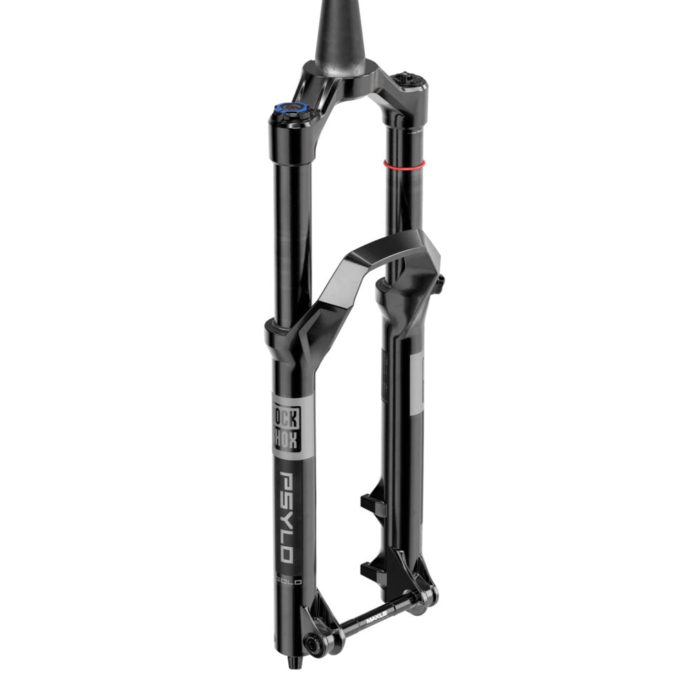 RockShox Psylo Gold Isolator RC Suspension Fork - 27.5" 140 mm 15 x 110 mm 44 mm Offset Gloss BLK A1