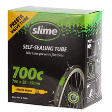 Slime Self-Sealing Tube - 700 x 28 -35mm 48mm Presta Valve