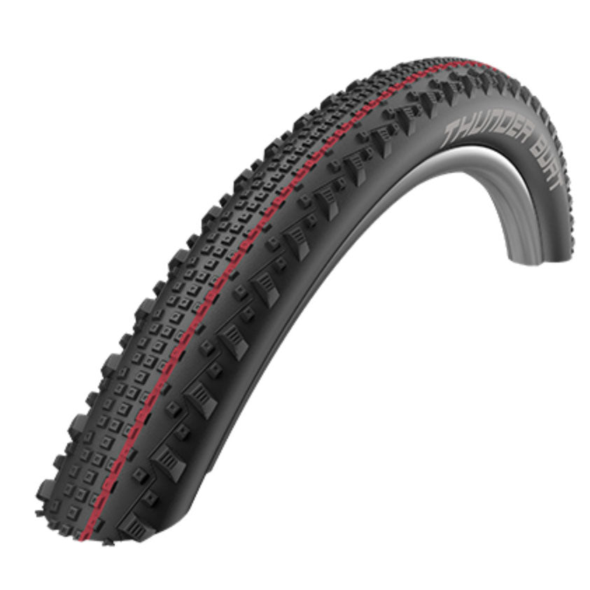 Schwalbe Thunder Burt Tire - 29 x 2.1 Tubeless Folding BLK/Transparent Evolution Super Race Addix Speed