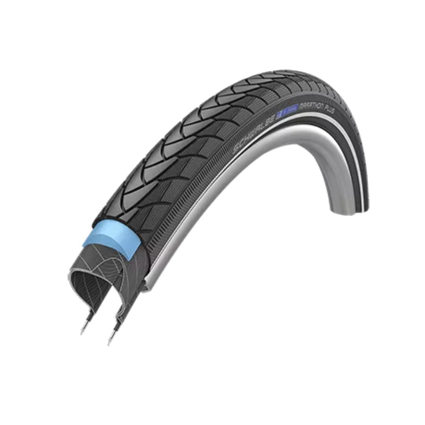 Schwalbe Marathon Plus Tire - 26 x 2 Clincher Wire BLK/Reflective Performance Line