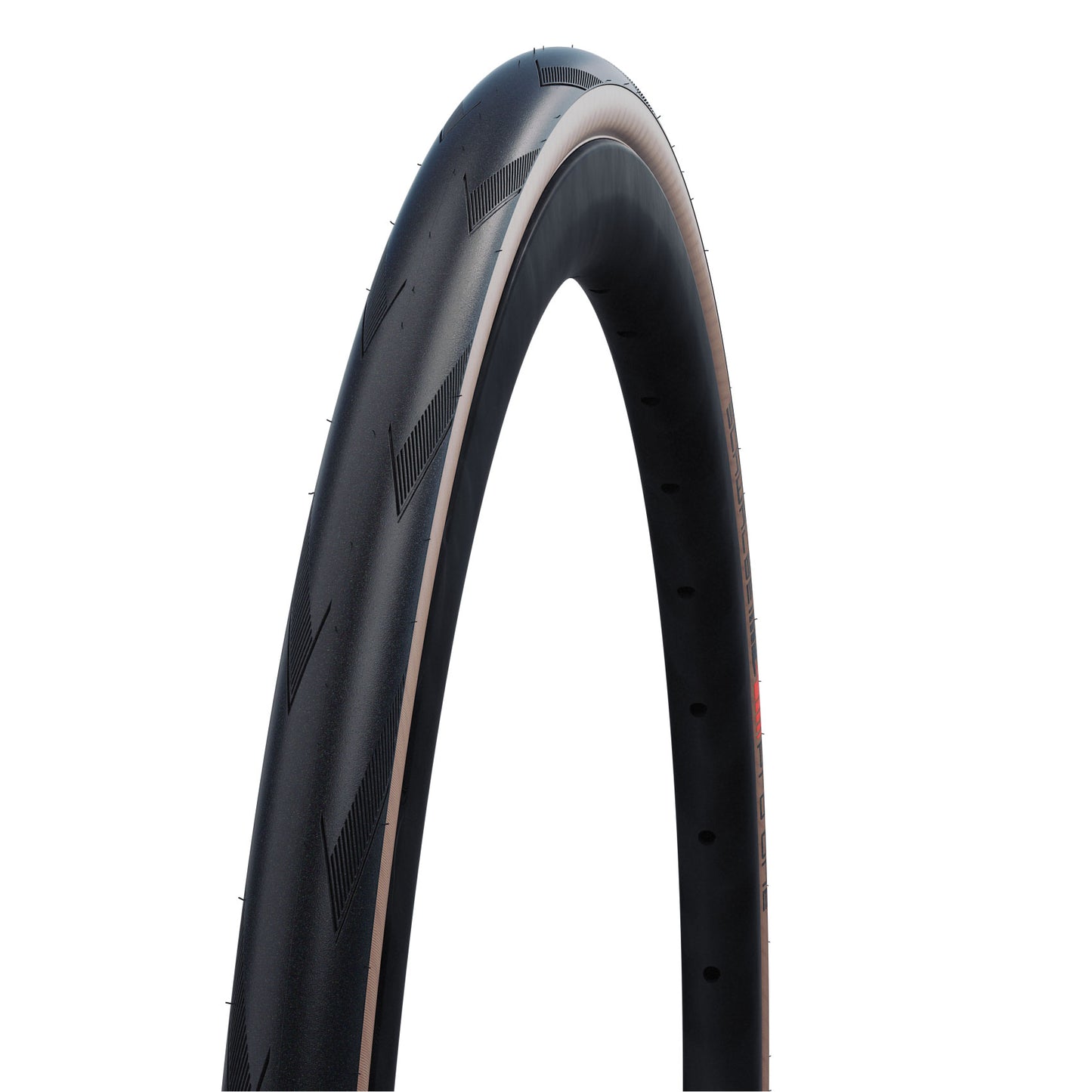 Schwalbe Pro One Tire - 700 x 30 Tubeless Folding BLK/Transparent Evolution Super Race Addix Race V-Guard