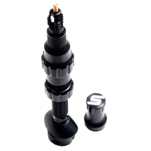 Stan's Tubeless Exo-Core Valve Stems - Alloy Extra Tall Black Pair