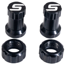 Stan's Tubeless Valve Stem Cap Color Kit - Black Pair
