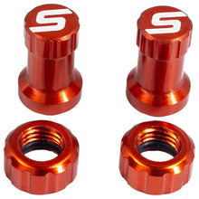 Stan's Tubeless Valve Stem Cap Color Kit - Orange Pair