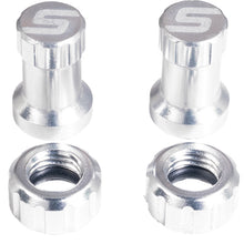 Stan's Tubeless Valve Stem Cap Color Kit - Silver Pair