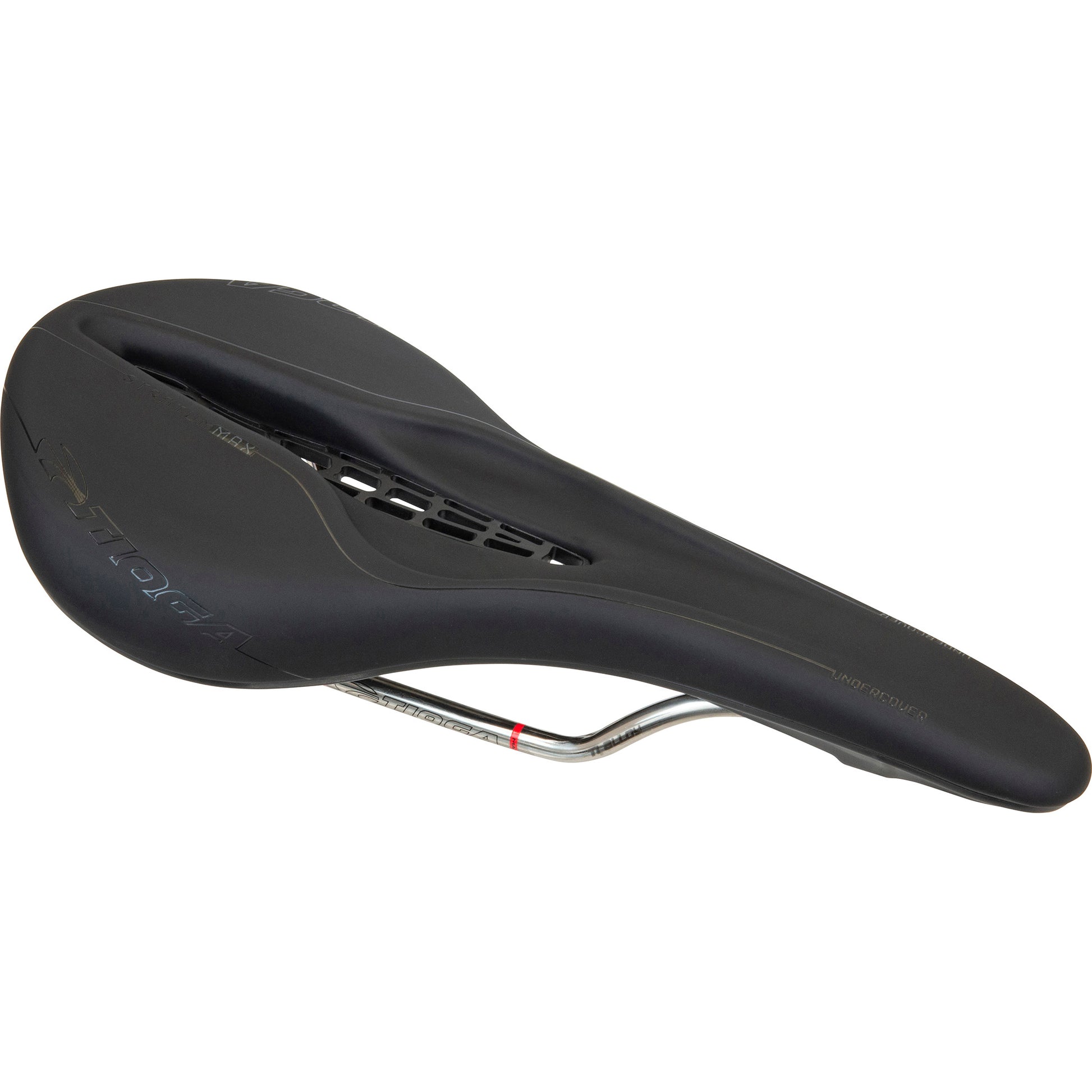 Tioga Undercover Stratum Max Saddle  Ti Rail Black 