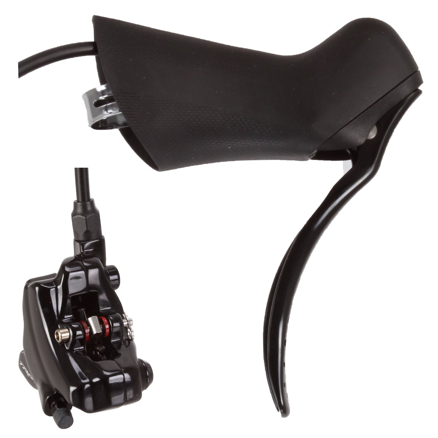 TRP Hylex RS Disc Brake Lever - Front Hydraulic 2-Piston Flat Mount BLK