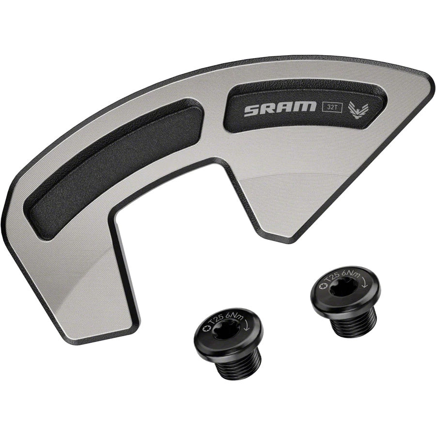 SRAM XX Eagle T-Type Single Ring Impact/Bash Guard Kit - For 32t Chainring D1