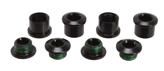 SRAM X01 Four Arm Chainring Bolt Kit Black