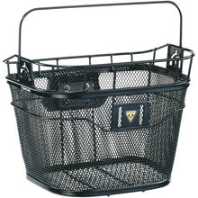 Topeak Front Basket with Fixer 3 Handlebar Bracket: Black