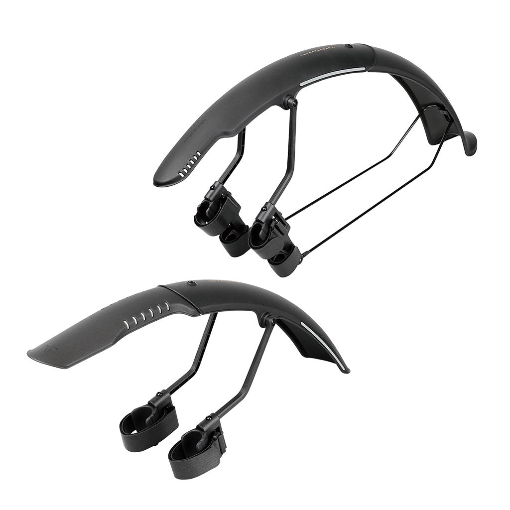 Topeak Tetrafender G1 / G2 Fender Set - Fits Up To 650/700 x 50 Gravel Tire BLK