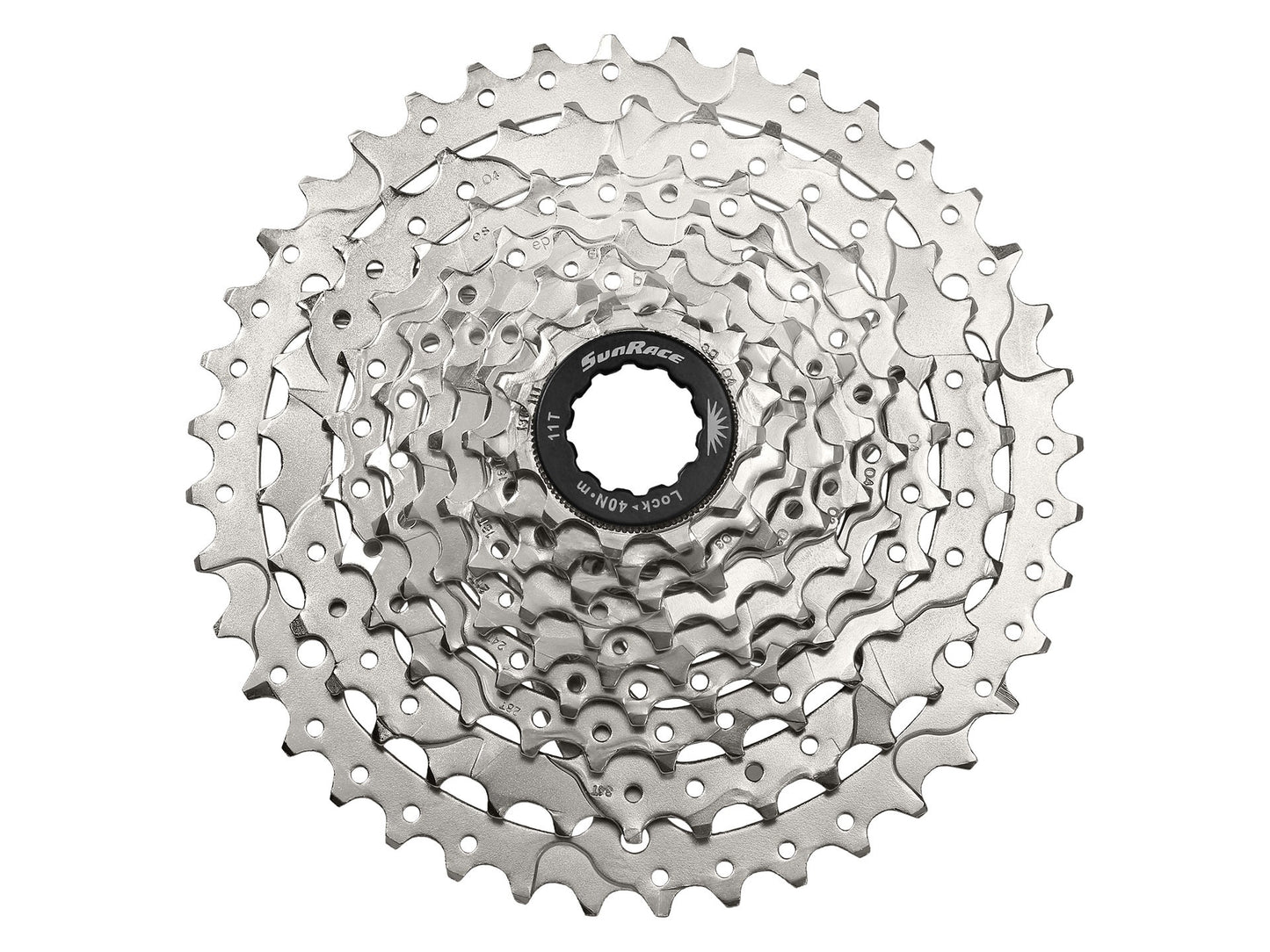 SunRace M9 Cassette - 9 Speed 11-40t Silver