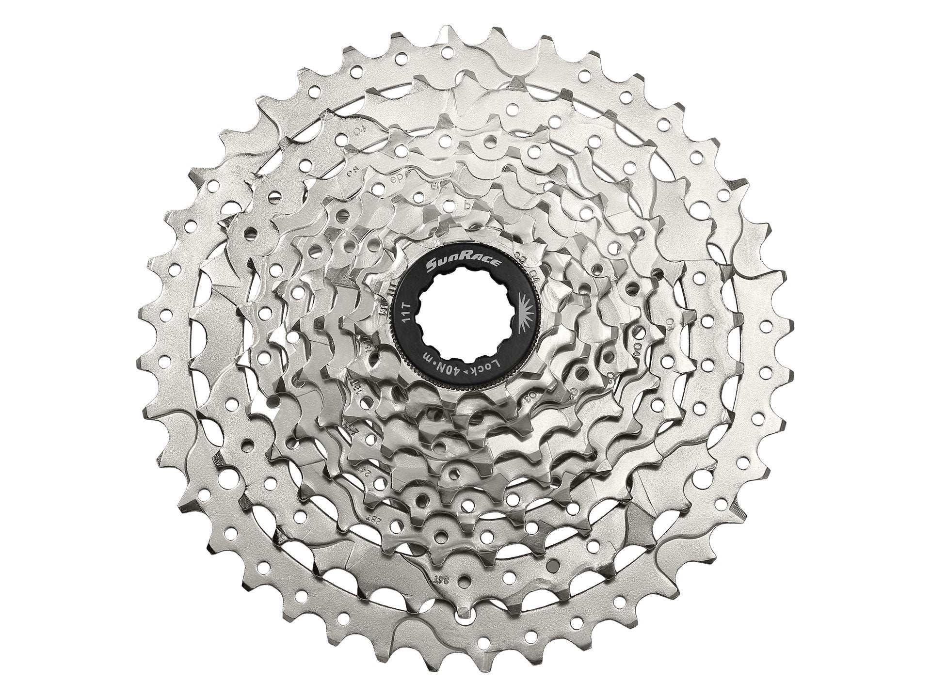 SunRace M9 Cassette - 9 Speed 11-40t Silver
