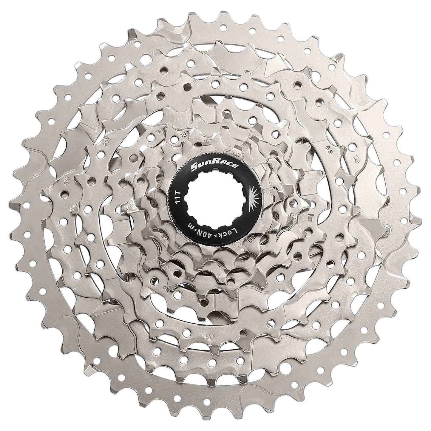 Sunrace CSM680 8sp Cassette 11-40t Silver