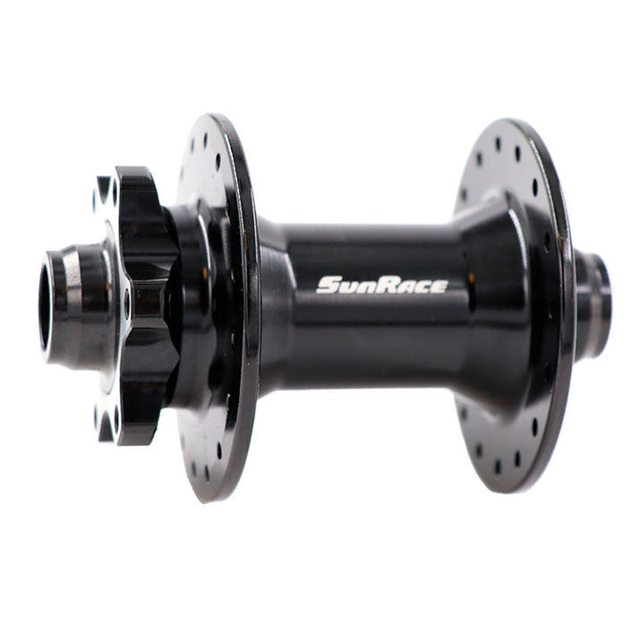 Sunrace MX82 6B Disc Front Hub Black 