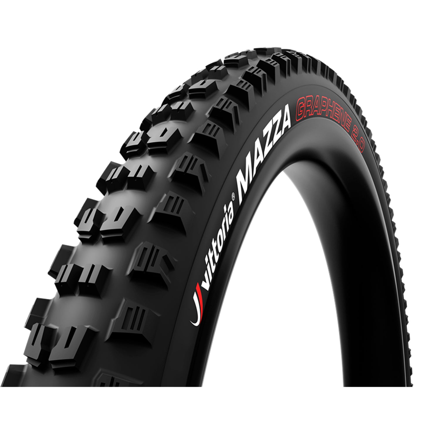Vittoria Mazza Enduro Tire - 29 x 2.4 Tubeless 2PLY Folding BLK Enduro G2.0
