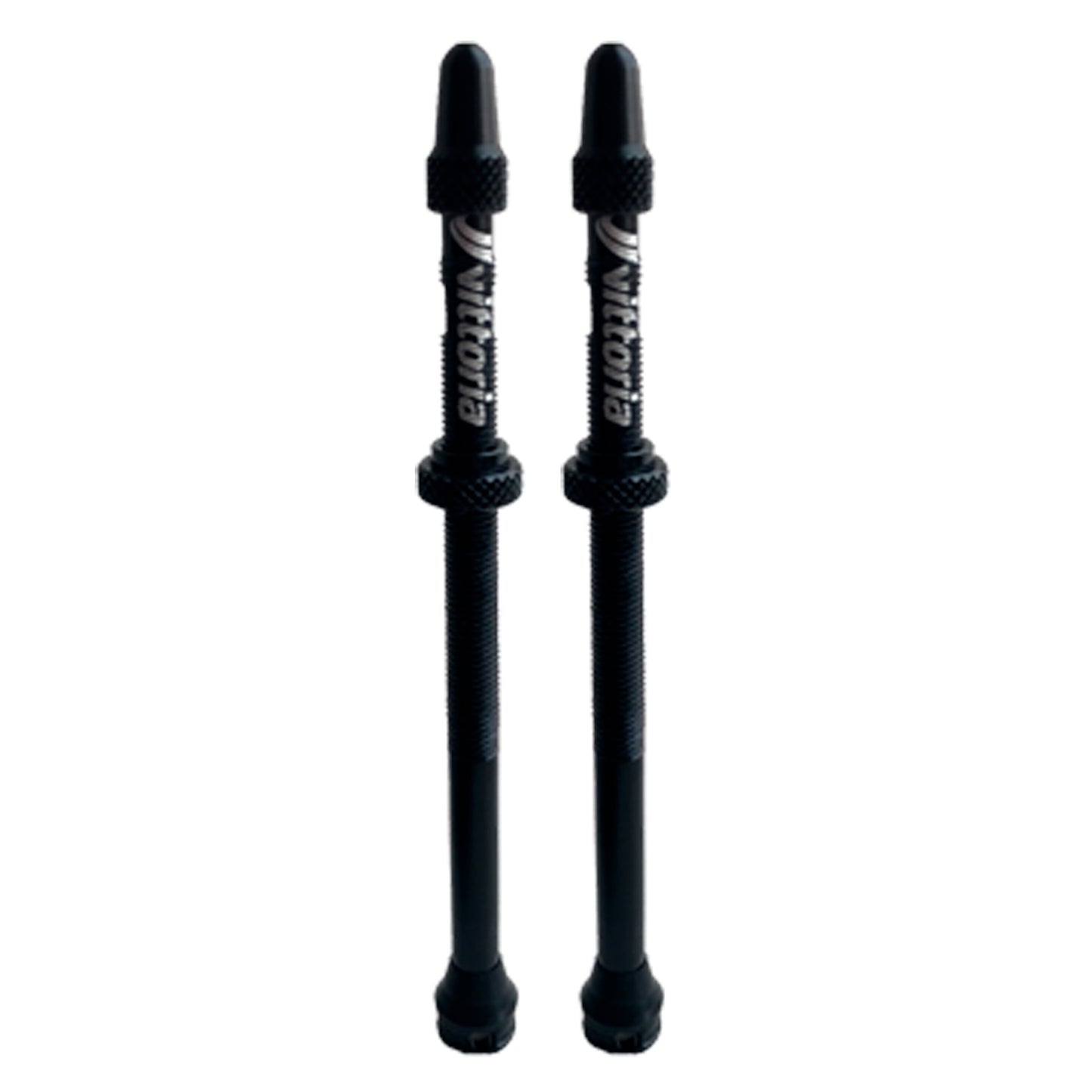 Vittoria Multiway Tubeless Valve Alloy Black 100mm (Pair)  