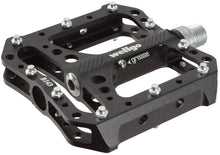Wellgo B143 Platform Pedals 9/16" - Black 