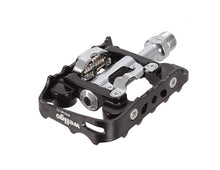 Wellgo WPD-M17C Clipless/Cage Pedals Black/Black 