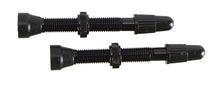 WTB Aluminum TCS Tubeless Valves: 46mm Black Pair