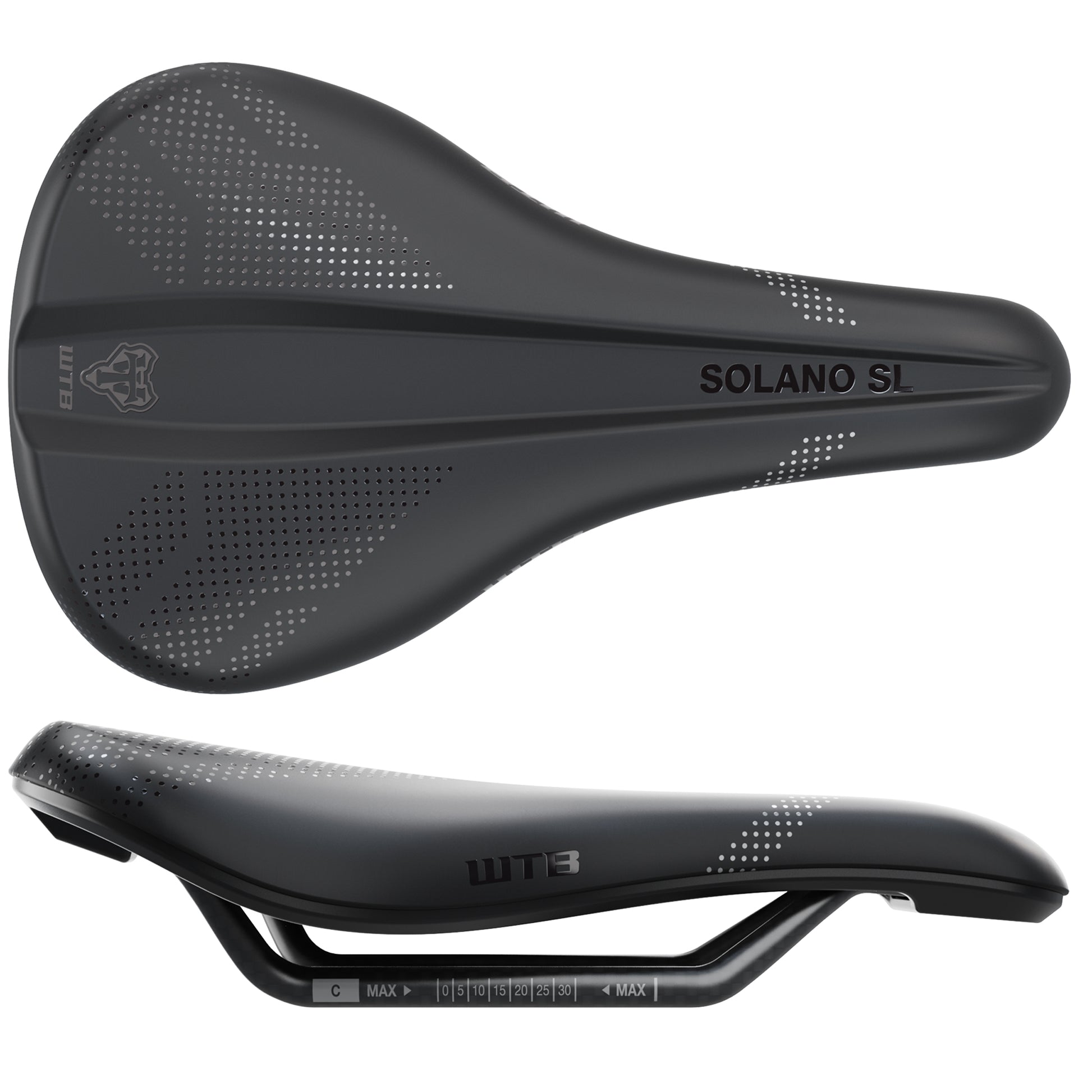 WTB Solano SL Saddle - Carbon Black Medium Fusion Form